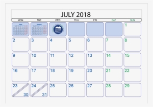 Year Monthly Calendar - Full Moon June 2018 Calendar #2886034