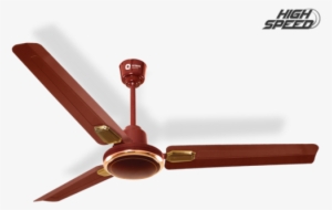 Electrical Ceiling Fan Png Transparent - Orient High Speed Ceiling Fan Jazz Metallic Bronze #2886684