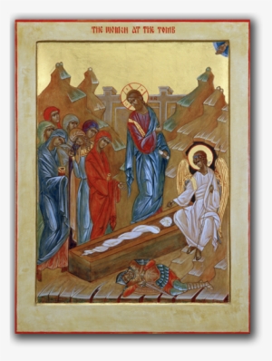 The Holy Myrrhbearers At The Empty Tomb - Painting #2887492