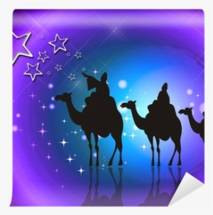 Fondo Navideño Con Los Reyes Magos Y La Estrella De - Christmas Day #2887704