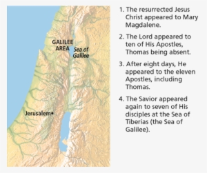 Lesson 28 Timeline - Luke 17 11 19 Map #2887728