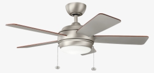 Loading Zoom - Kichler 42" Starkk Led 5 Blade Ceiling Fan #2887834