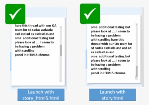 I Am Using The Scrolling Panel To My Long Content - Articulate #2887977