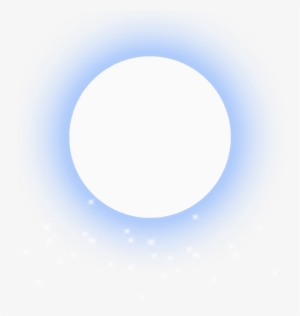 Ftestickers Moon Stars Blue Glowing - Moon #2888221