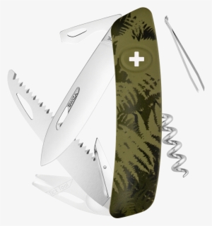 Share - Swiza C02 Silva Swiss Pocket Knife, Green #2888884