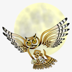 Celtic Knot Owl Celtic Art Png - Owl Ornament #2888971