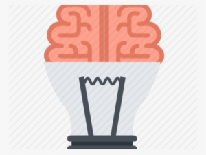 Flat Design Brain Png #2889173