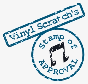 Tiwake, Dj Pon-3, Safe, Simple Background, Stamp, Stamp - Fluttershy Approved #2889339