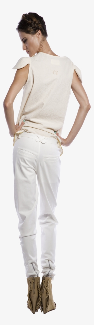 Kid White Pants Kid White Pants - Pocket #2889711