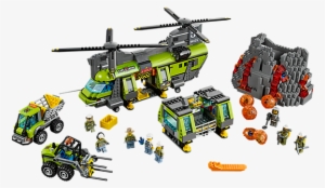 Helicóptero De Transporte Pesado - Lego City Volcano #2889754