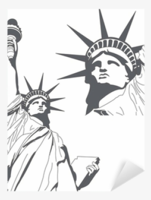 Statue Of Liberty In Very High Detail In Vector Art - Statue Of Liberty Head Icon #2889864