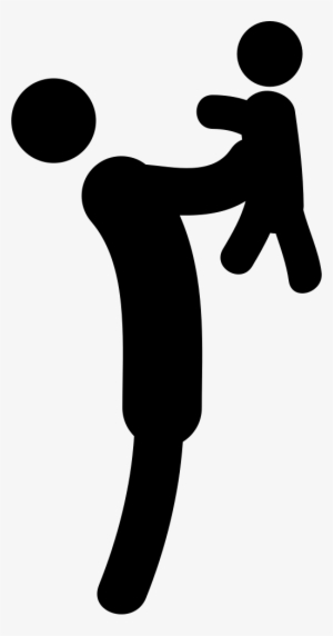 Standing Person With Kid Up In Arms Comments - Child #2890061