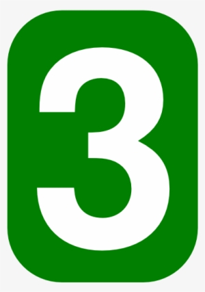 How To Set Use White Green Rounded Rectangle Clipart - Numero 3 #2890625