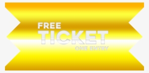 Free Ticket - Portable Network Graphics #2891053