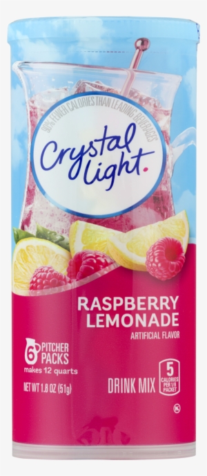 Crystal Light Raspberry Lemonade Drink Mix, 6 Count #2891232