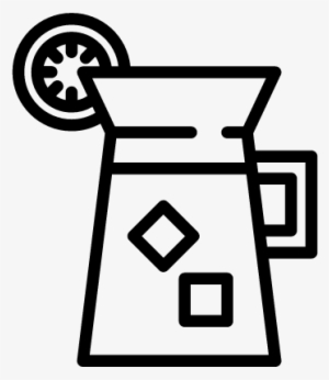 Pitcher With Lemonade Vector - Icon #2891277