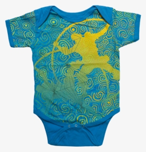 Blue Swirl Onesie 1 - Pattern #2891941