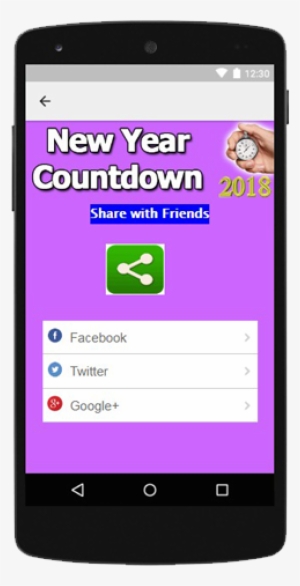Countdown To New Year 2018 - Smartphone #2892069