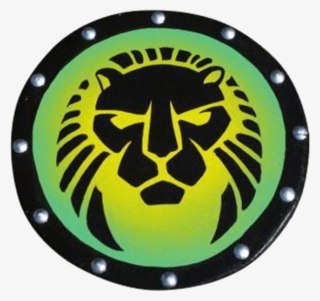 Wooden Lion Head Buckler Shield - Greek Shields Designs #2892092