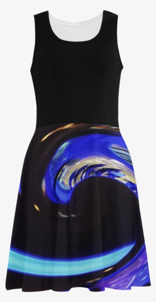 Swirling Colors, Blue, Swirl 003 Atalanta Sundress - Zazzle Wirbelnde Farben, Wirbelnde Farben Ipad Mini #2892227
