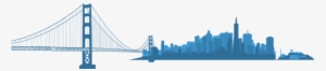 Bluedot Innovation Opens San Francisco Office - San Francisco Skyline Png #2892269