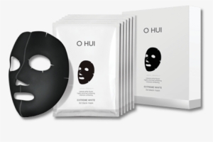 Extreme White 3d Black Mask #2892677