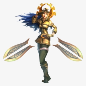 Aviator Irelia Skin Png Image - Aviator Irelia Splash Art New #2892808
