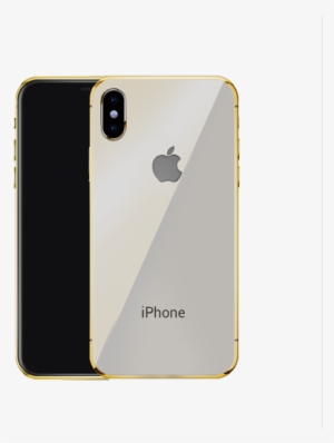 24k Gold Plated Frame Iphone X - Iphone #2893114