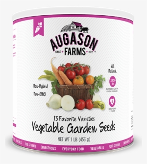 Augason Farms® Vegetable Garden Seeds Can - Vegetable Garden Seeds #2893115