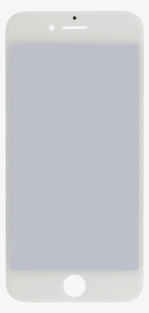 Iphone 7 White Glass Lens Screen, Frame, Oca And Polarizer - Iphone #2893163