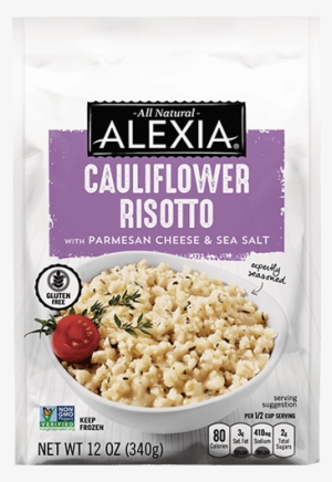 Cauliflower Risotto With Parmesan Cheese & Sea Salt - Alexia Fries, Yukon Select, Garlic, With Parsley #2893185