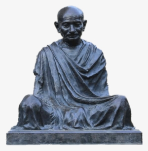 Mahatma Gandhi Sitting Statue - Sabarmati Ashram Gandhi Statue #2893572