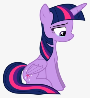 Slb94, Crying, Pony, Sad, Safe, Simple Background, - Twilight Sparkle Alicorn Vector Sitting #2893824