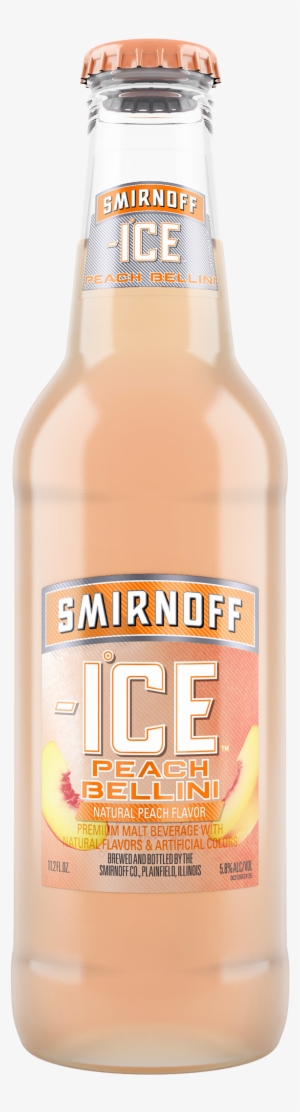 Smirnoff Ice Peach Bellini, 8 Oz Bottle - Smirnoff Ice Screwdriver #2893909