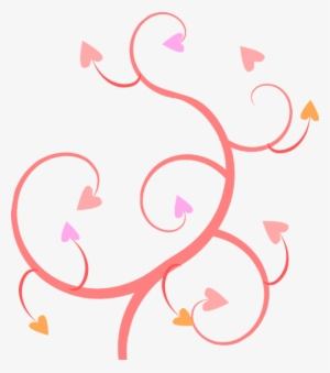 Vector Swirl Clipart Pink - Heart Swirl Design Png #2894089
