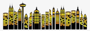 Edificios Noche Png - Buildings Clipart #2894413