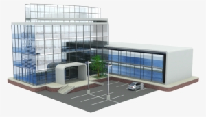 Edificio Pequeño De Oficinas #2894436