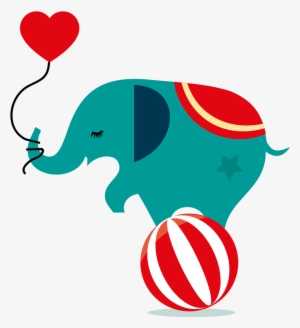 Coleção Circo - Elefante Malabarista - Malabarista De Circo Png #2894632