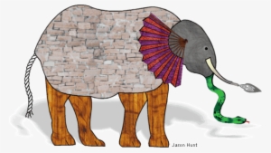 Moraleja Del Cuento De Los 6 Ciegos Y El Elefante - 3 Blind Men 1 Elephant #2894892