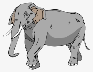 Small - Custom African Elephant Shower Curtain #2894939