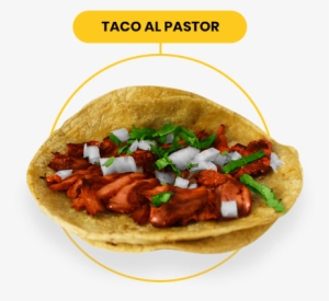 Deliciosos Tacos Al Pastor Acompañados De Cilantro, - Fast Food #2895096