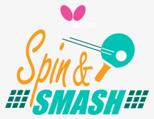 Spin & Smash Table Tennis & Ping Pong Center - Table Tennis Logo #2895431