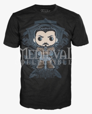 John Snow Crest Pop T-shirt - Jon Snow Funko Shirt #2895520 John Snow Crest Pop T-shirt - Jon Snow Funko Shirt #2895520