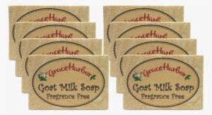 Fragrance Free Bar Soap, Set Of - Goat Milk Soap (4-four Ounce Bars) Fragrance Free #2895838