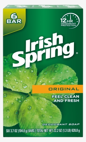Irish Spring Original, Deodorant Bar Soap, - Irish Spring Bar Soap #2896490