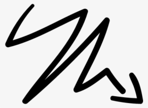 Arrow With Scribble Vector - Flechas Garabatos Png #2896844