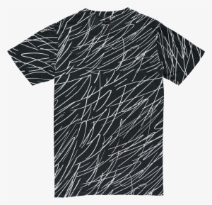 Scribble T-shirt Black - T-shirt #2896932