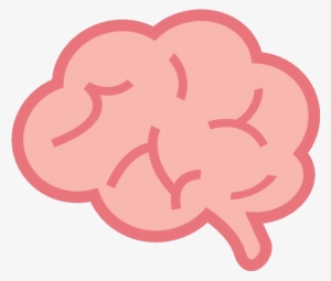 Toggle Navigation Menu - Cartoon Pink Brain Png #2896954