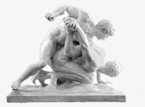 A Greek Statue Pancratium, An Event Showcased At The - Ancient Wrestling #2898536