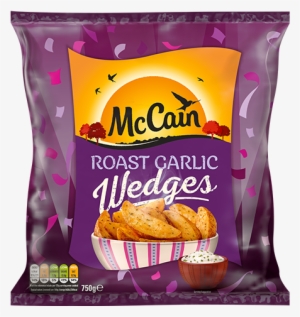 Roasted Garlic Wedges - Mccain Roast Garlic Wedges Frozen #2898640